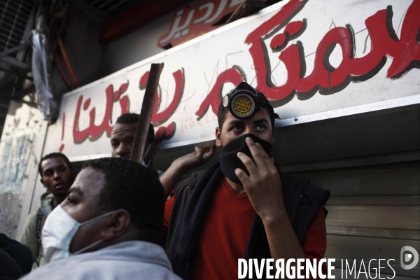 Demonstration in tahrir square.