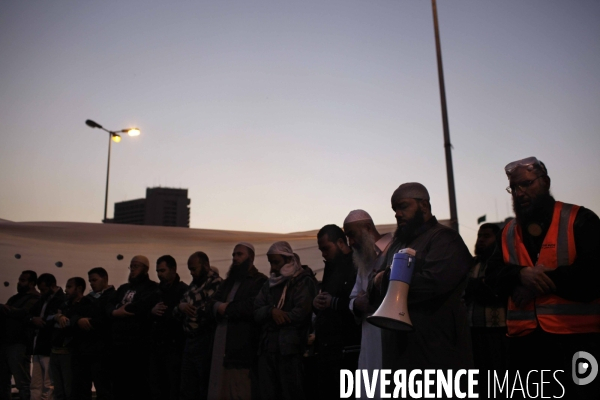 Demonstration in tahrir square.