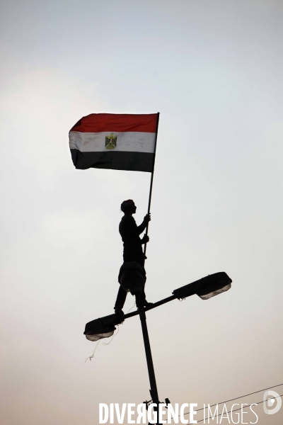 Demonstration in tahrir square.