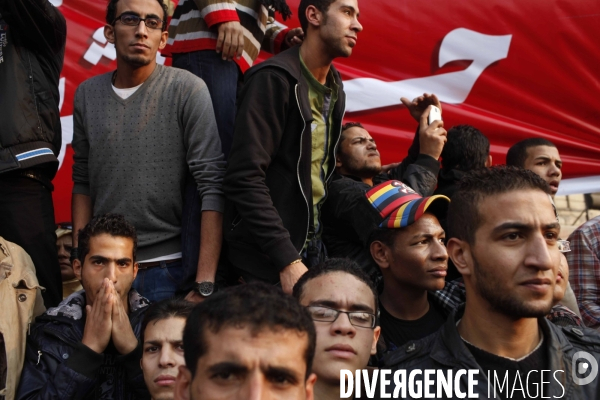 Demonstration in tahrir square.