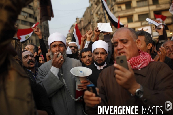 Demonstration in tahrir square.