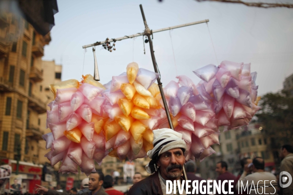 Demonstration in tahrir square.