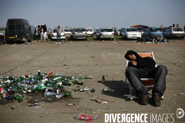 Le teknival de dreux, dans l eure et loire.