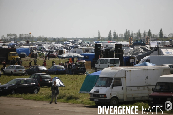 Le teknival de dreux, dans l eure et loire.