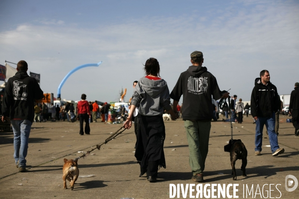 Le teknival de dreux, dans l eure et loire.