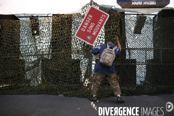 Le teknival de dreux, dans l eure et loire.