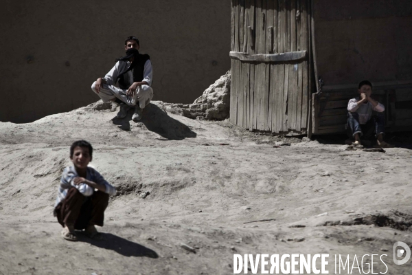 Vie quotidienne dans les rues de  kaboul.
