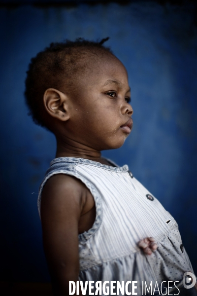 Portraits d orphelins haitiens.