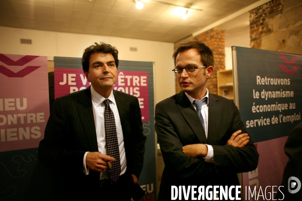 Presentation des voeux de la candidate ump a la mairie de paris, francoise de panafieu.