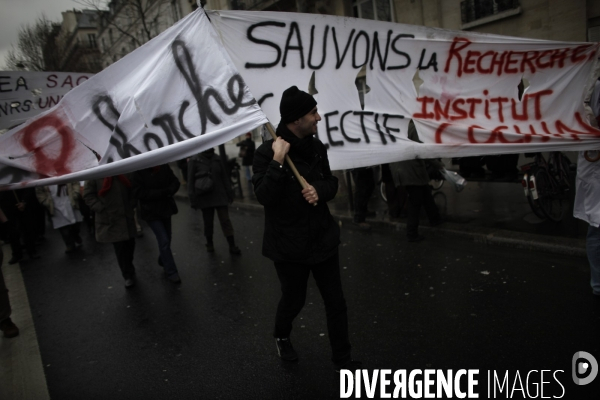 Manifestation nationale des enseignants chercheurs
