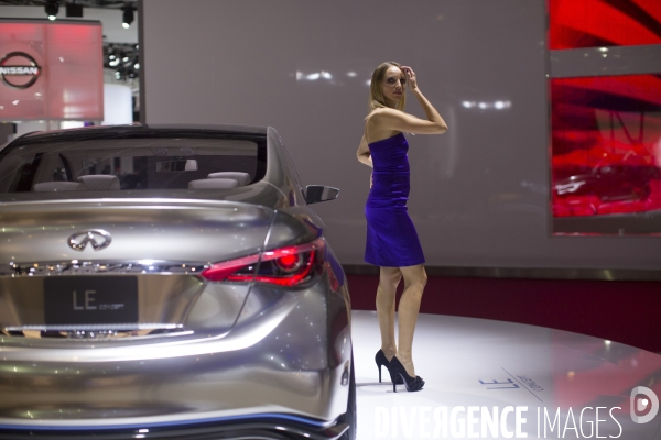 Salon de l automobile a paris.