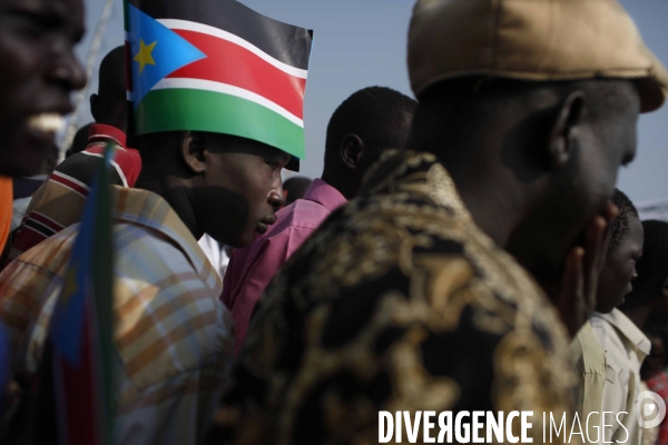 Celebration officielle, dans la capitale juba, de l independance du sud soudan.