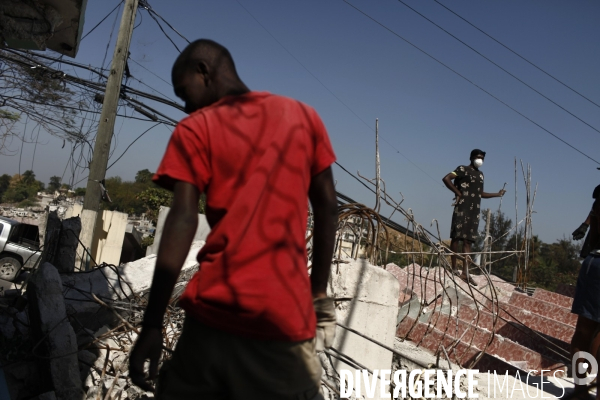 Reconstruction en haiti.