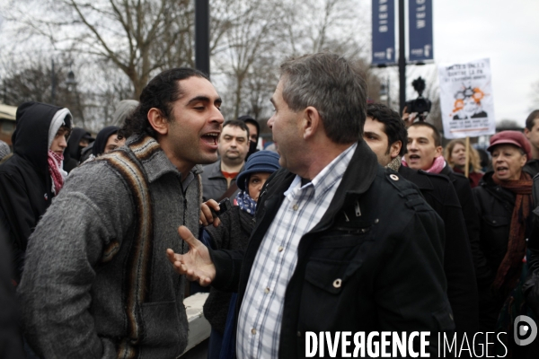 Galette presidentielle du front national a sain-denis.