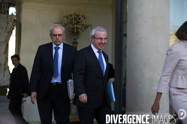 Conseil des ministres a l elysee.