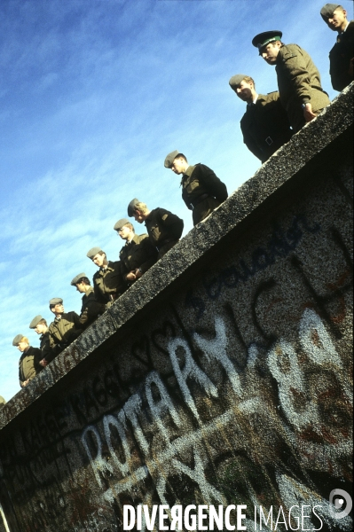 La chute du mur de Berlin