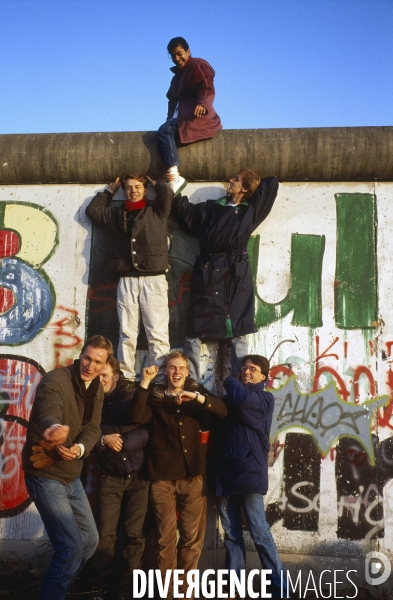 La chute du mur de Berlin