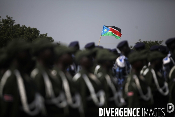 Repetition du defile militaire pour l independance du soud soudan, qui aura lieu le 9 juillet 2011.