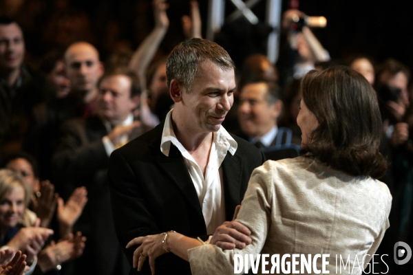 Reunion publique, dans le 13eme arrondissement de Paris, de Segolene Royal, candidate a la presidentielle 2007.