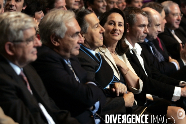 Reunion publique, dans le 13eme arrondissement de Paris, de Segolene Royal, candidate a la presidentielle 2007.
