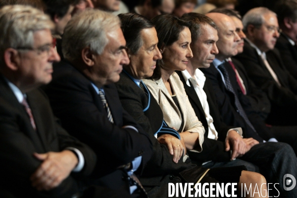 Reunion publique, dans le 13eme arrondissement de Paris, de Segolene Royal, candidate a la presidentielle 2007.