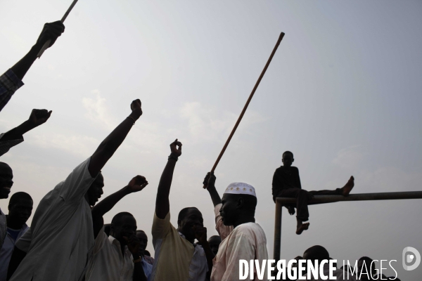 Danses tribales traditionnelles du dimanche dans la capitale sud soudanaise,  juba