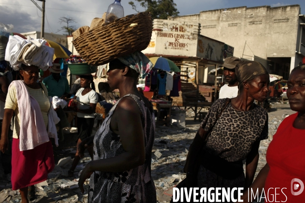 Situation a port-au-prince, haiti, 5 mois apres le seisme du 12 janvier 2010.