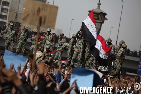 3eme jour de manifestation au caire contre la dictature du president moubarak.