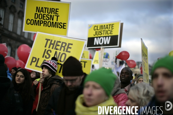 Manifestation dans le cadre du sommet de copenhague.