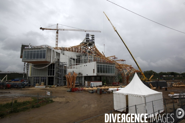 Le chantier du beaubourg de metz