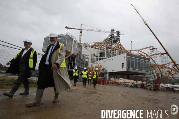 Le chantier du beaubourg de metz
