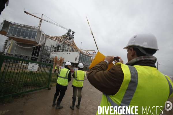 Le chantier du beaubourg de metz