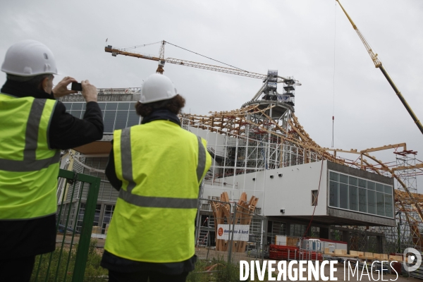 Le chantier du beaubourg de metz