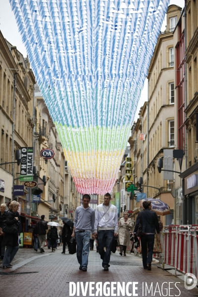Oeuvres des expositions constellations a metz.