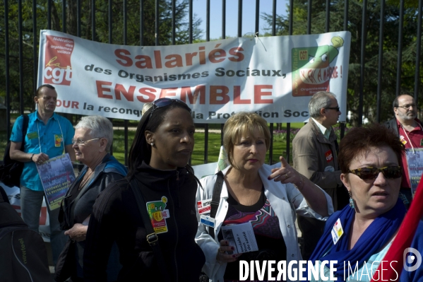 Manifestation contre l austerite.