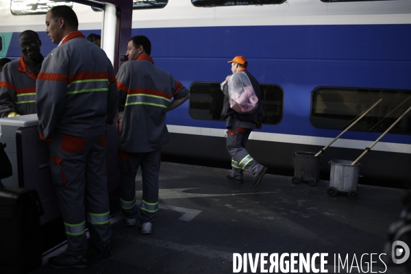 Les coulisses de la gare de lyon