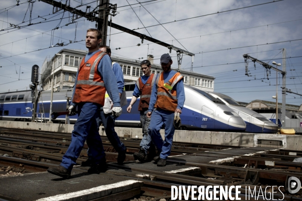 Les coulisses de la gare de lyon