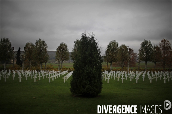 Le cimetiere americain aisne-marne de la premiere guerre mondiale, a belleau.