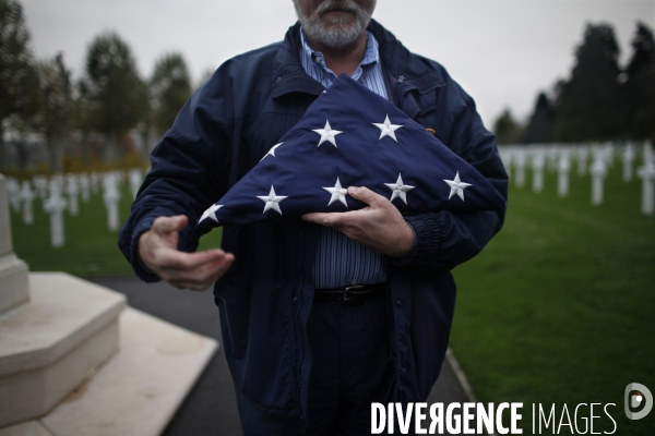 Le cimetiere americain aisne-marne de la premiere guerre mondiale, a belleau.