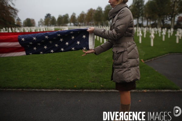 Le cimetiere americain aisne-marne de la premiere guerre mondiale, a belleau.