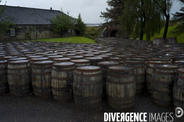La distillerie de glenmorangie, whisky ecossais.
