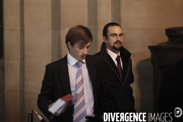 Deuxieme semaine du proces clearstream.