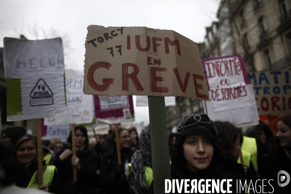 Manifestation nationale des enseignants chercheurs