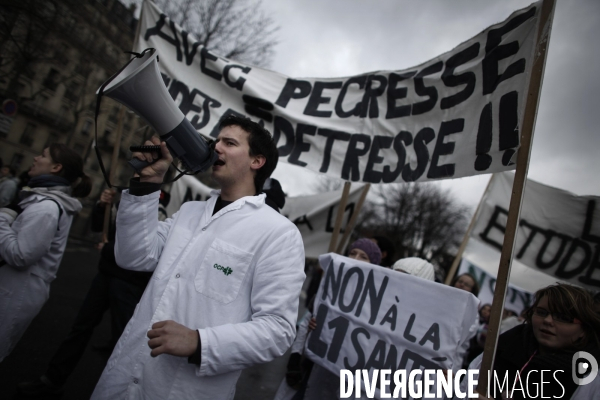 Manifestation nationale des enseignants chercheurs