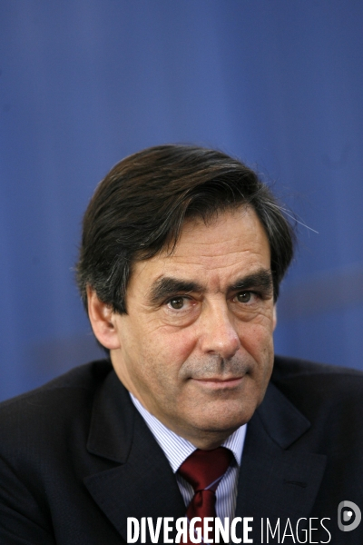 Francois fillon, premier ministre.