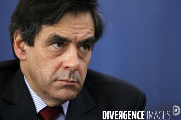 Francois fillon, premier ministre.