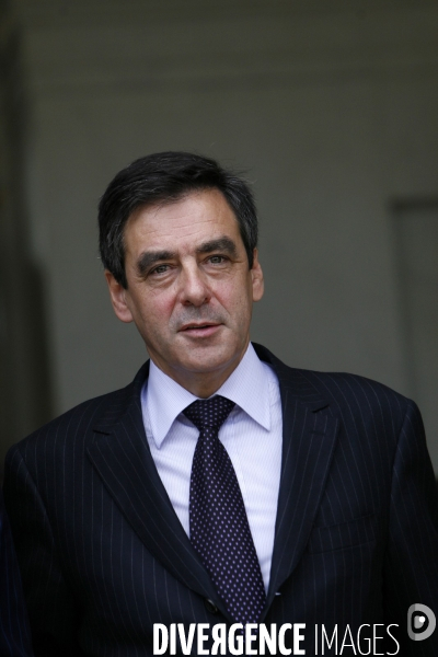 Francois fillon, premier ministre.