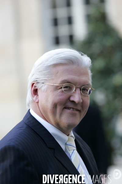 Frank-walter steinmeier, ministre federal des affaires etrangeres allemand
