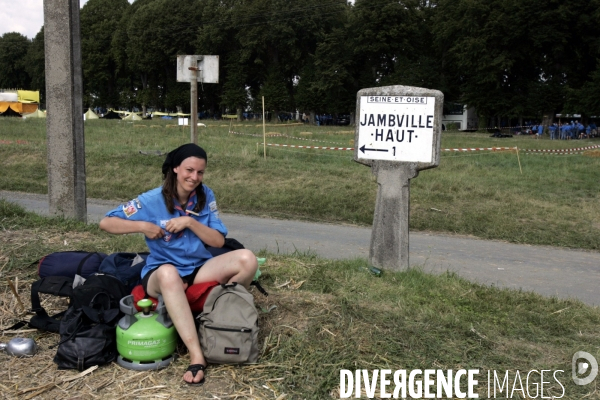 Jamboree des scouts et guides de france a jambville.