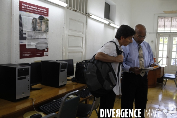 Portrait de jean-marie theodat, maitre de conference de geographie a la sorbonne, revenu s installer à haiti au lendemain du seisme, apres 30 passe en france.